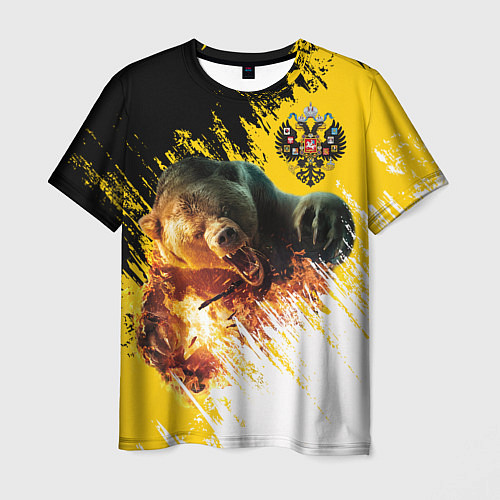 Мужская футболка Имперский медведь