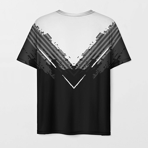 Мужская футболка FC Inter: Black Style / 3D-принт – фото 2