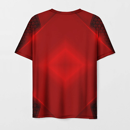 Мужская футболка Mitsubishi: Red Light / 3D-принт – фото 2