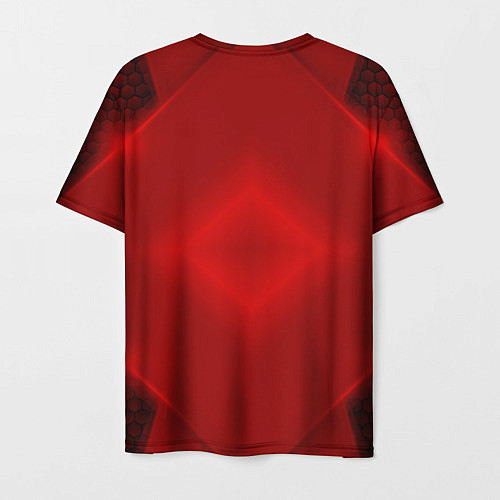 Мужская футболка Lexus: Red Light / 3D-принт – фото 2