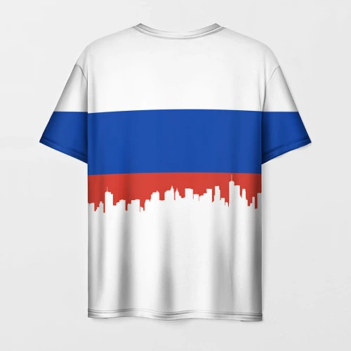 Мужская футболка Dagestan: Russia / 3D-принт – фото 2