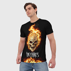 Футболка мужская In Flames, цвет: 3D-принт — фото 2