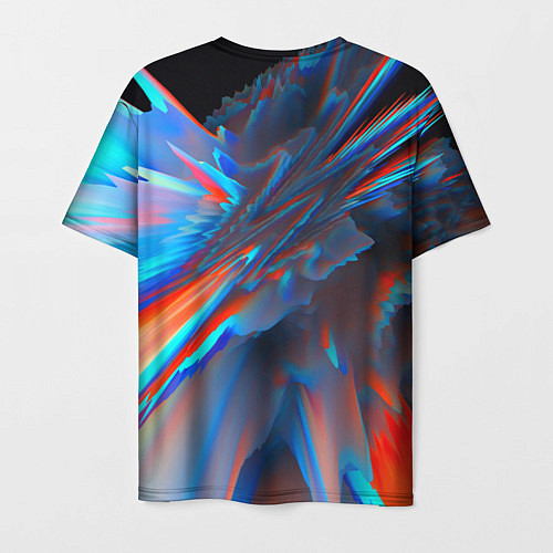 Мужская футболка Muse: Colour Abstract / 3D-принт – фото 2