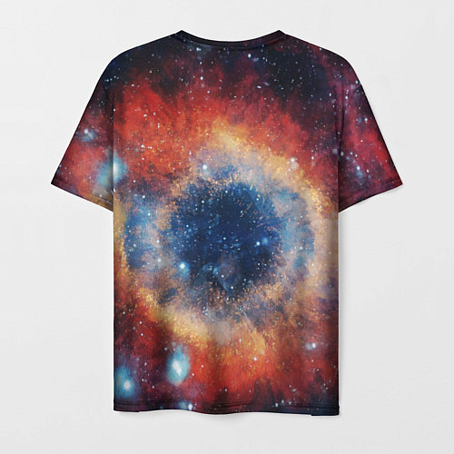 Мужская футболка Взрыв к космосе / 3D-принт – фото 2