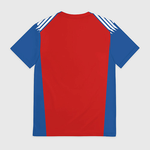 Мужская футболка Russia: Retro Sport / 3D-принт – фото 2