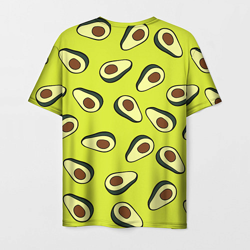 Мужская футболка Стиль авокадо / 3D-принт – фото 2