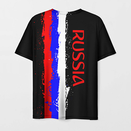 Мужская футболка Black Russia / 3D-принт – фото 2
