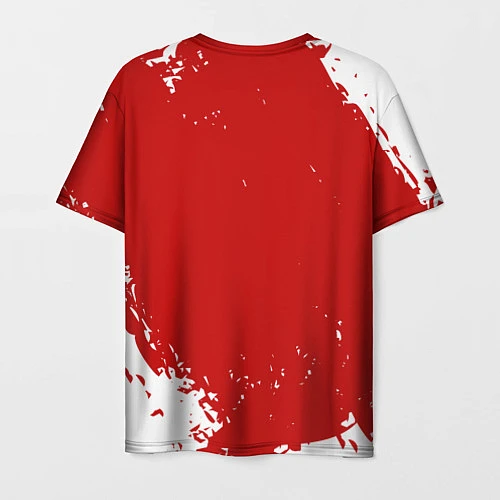 Мужская футболка Eat Sleep JDM: Red Style / 3D-принт – фото 2