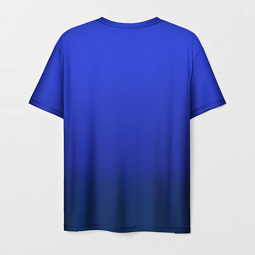 Мужская футболка Цвет настроения синий / 3D-принт – фото 2