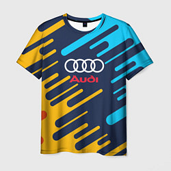 Футболка мужская Audi: Colour Sport, цвет: 3D-принт