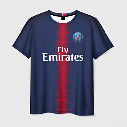 Футболка мужская FC PSG: Neymar Home 18-19, цвет: 3D-принт