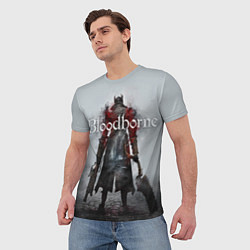Футболка мужская Bloodborne: Hell Knight, цвет: 3D-принт — фото 2