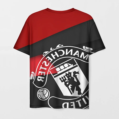 Мужская футболка FC Man United: Exclusive / 3D-принт – фото 2