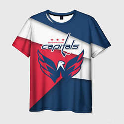 Футболка мужская Washington Capitals цвета 3D-принт — фото 1