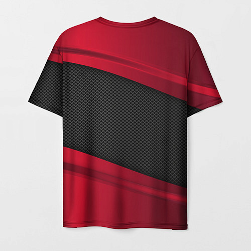 Мужская футболка Isuzu: Red Sport / 3D-принт – фото 2