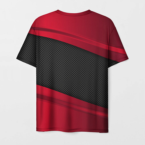 Мужская футболка Citroen: Red Sport / 3D-принт – фото 2