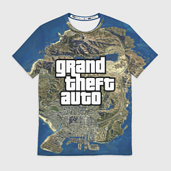 Футболка мужская GTA, цвет: 3D-принт