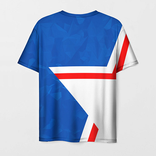 Мужская футболка KSI ICELAND STAR / 3D-принт – фото 2