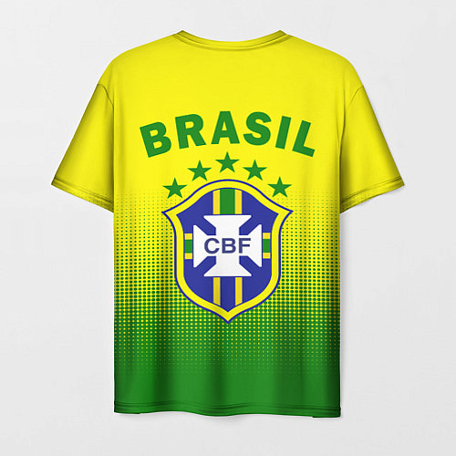 Мужская футболка CBF Brasil / 3D-принт – фото 2