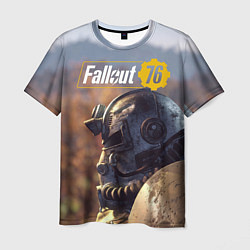 Футболка мужская Fallout 76, цвет: 3D-принт