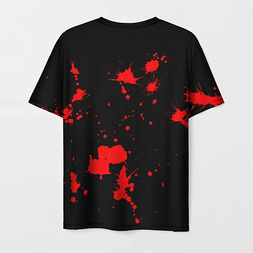 Мужская футболка Skillet: Blood Style / 3D-принт – фото 2