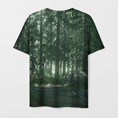 Мужская футболка The Last Of Us: Dark Forest / 3D-принт – фото 2