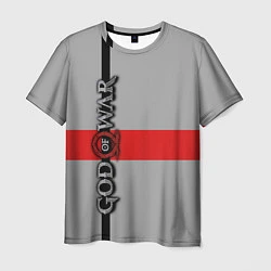 Футболка мужская God of War: Grey Style, цвет: 3D-принт