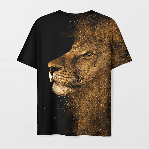 Мужская футболка Песчаный лев / 3D-принт – фото 2