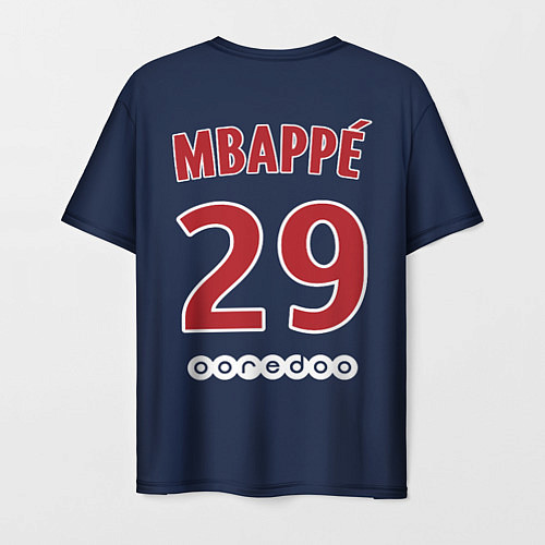 Мужская футболка FC PSG Mbappe 18-19 / 3D-принт – фото 2