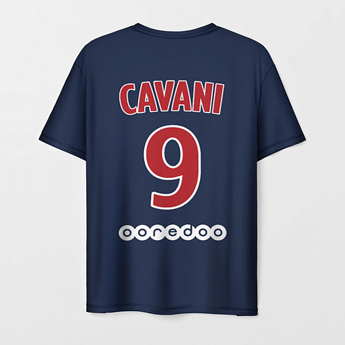 Мужская футболка FC PSG Cavani 18-19 / 3D-принт – фото 2