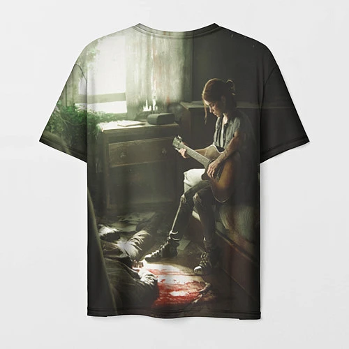 Мужская футболка The Last of Us: Guitar Music / 3D-принт – фото 2