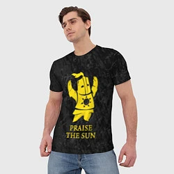 Футболка мужская Praise The Sun, цвет: 3D-принт — фото 2