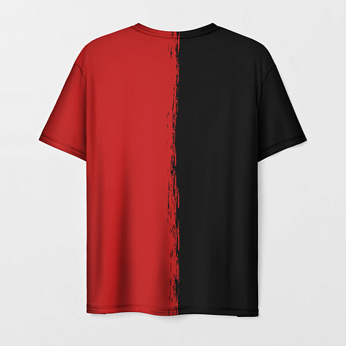 Мужская футболка RDD 2: Black & Red / 3D-принт – фото 2