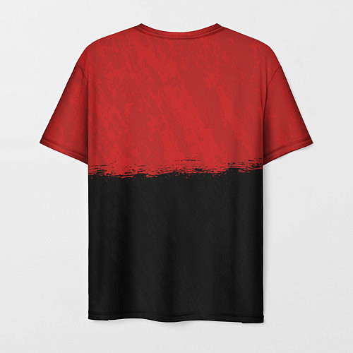 Мужская футболка RDD 2: Red & Black / 3D-принт – фото 2