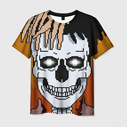 Футболка мужская XXXtentacion Skull, цвет: 3D-принт