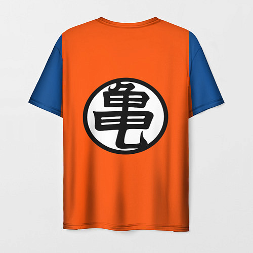 Мужская футболка DBZ: Kame Senin Kanji Emblem / 3D-принт – фото 2