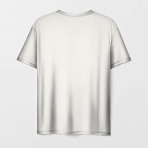 Мужская футболка Senpai: White Girl / 3D-принт – фото 2