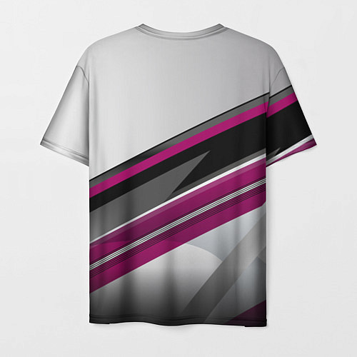 Мужская футболка Cyberpunk 2077: Violet Style / 3D-принт – фото 2