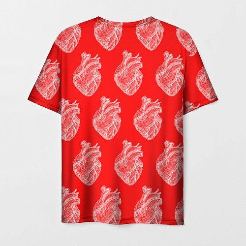 Мужская футболка Лучший кардиолог в мире / 3D-принт – фото 2