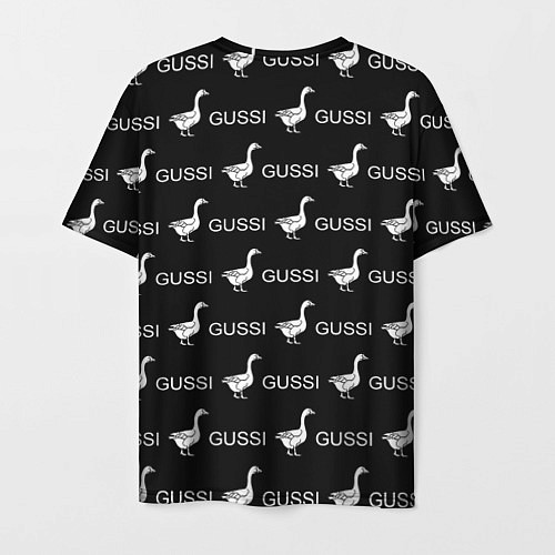 Мужская футболка GUSSI: Black Pattern / 3D-принт – фото 2