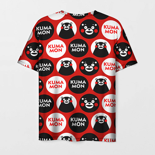 Мужская футболка Kumamon Pattern / 3D-принт – фото 2