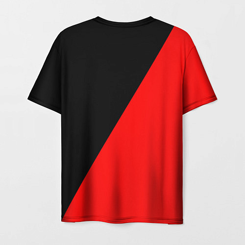 Мужская футболка FaZe Clan: Red & Black / 3D-принт – фото 2