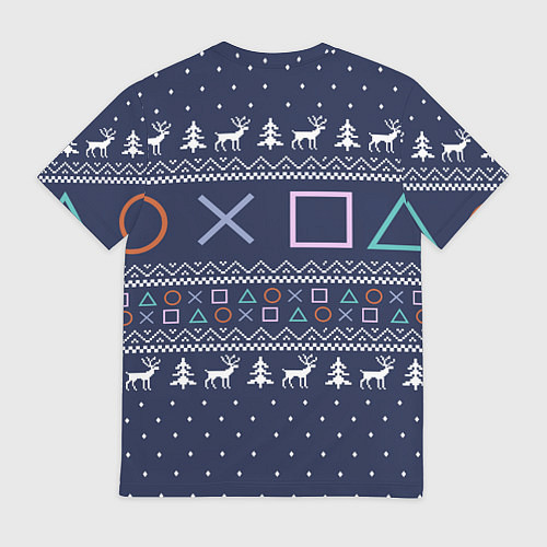 Мужская футболка Winter PS / 3D-принт – фото 2