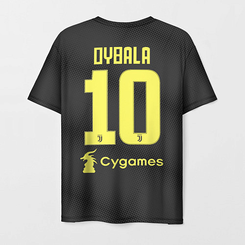 Мужская футболка Dybala 18-19 alternative / 3D-принт – фото 2