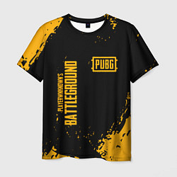 Мужская футболка PUBG: Black Fashion