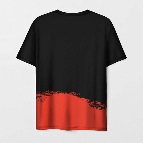 Мужская футболка 21 Pilots: Red & Black / 3D-принт – фото 2