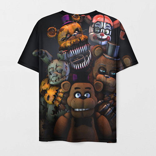 Мужская футболка Five Nights at Freddy's / 3D-принт – фото 2