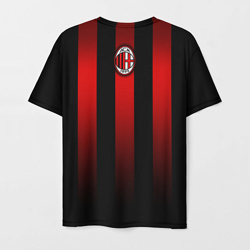 Мужская футболка AC Milan / 3D-принт – фото 2