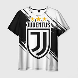 Футболка мужская Juventus: 3 Stars, цвет: 3D-принт