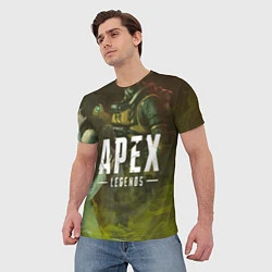 Футболка мужская Apex Legends: Toxic Soldier, цвет: 3D-принт — фото 2